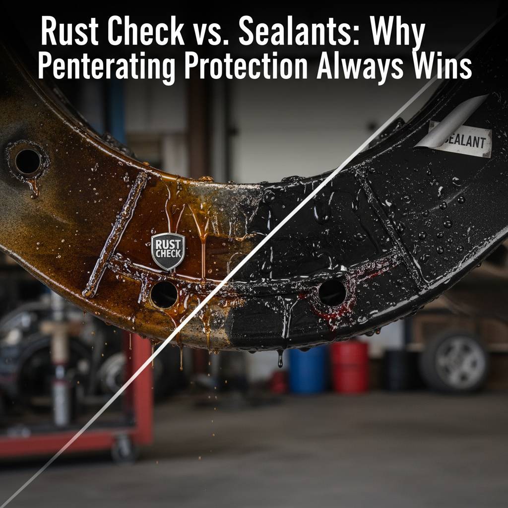 Rust Check vs. Sealants: Why Penetrating Protection Always Wins