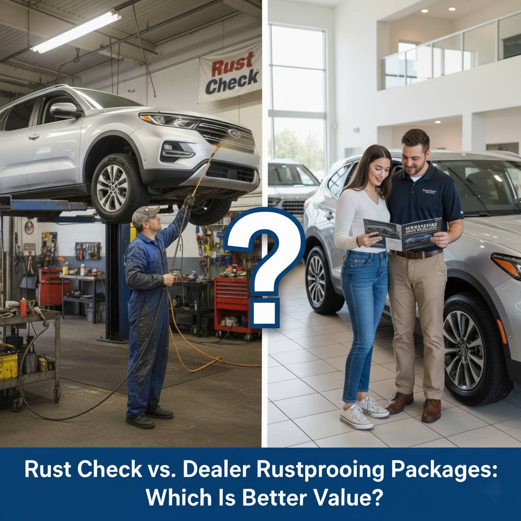 Rust Check vs. Dealer Rustproofing Packages: Which Is Better Value?
